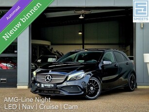 Mercedes A-klasse 180 AMG-Line Night Automaat 1e Eig!