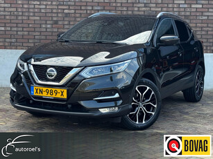 Nissan Qashqai 1.3 DIG-T Tekna + / 140 PK / Trekhaak / Panoramadak / Navigatie + Camera / Leder + Memory / Bose Sound