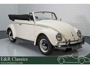 VW Kever Cabriolet Uitvoerig gerestaureerd 1960