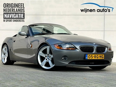 BMW Z4 Roadster 2.5i S/ Leer/ Navi/ Origineel NL/ Bluetooth