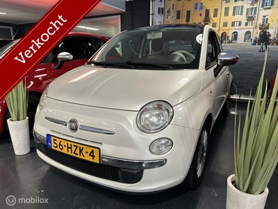 Fiat 500 1.2 Lounge*NL AUTO NAP?*PANORAMADAK*MULTI STUURWIEL