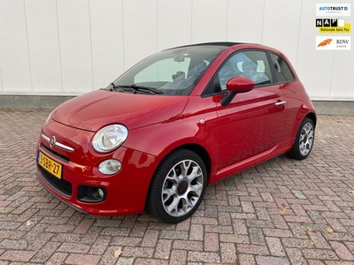 Fiat 500 C 0.9 TwinAir 500S *1 jaar garantie* airco 2013 NL