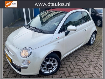 Fiat 500 C 0.9 TwinAir Lounge Parelmoer Wit I Cabrio I