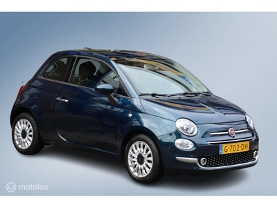 Fiat 500 TwinAir Turbo 80 Lounge, Panoramadak, Navigatie