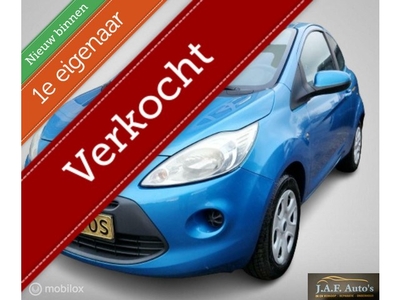 Ford Ka 1.2 Trend elek pakket 1ste eigenaar Nw APK Zuinig!