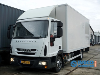 Iveco Eurocargo 75E21 Gesloten bak met laadklep Euro 6 -