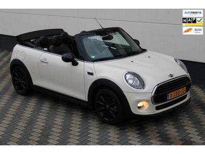 Mini Cabrio 1.5 136PK Cooper Leder Clima Ambient 1ste Eig !!