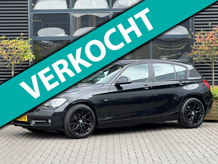 BMW 1-serie 116i High Executive | Navi | Cruise/Climate Control | Stoelverwarming | Parkeer Sensoren | 18 Inch Velgen | Keyless Go