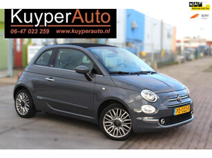 Fiat 500 C 0.9 TwinAir Turbo Lounge cabrio 1 e eig navi clima cruise sensoren nap