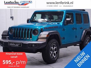 Jeep Wrangler 2.2D Rubicon 200 pk Aut. Grijs Kenteken Leder