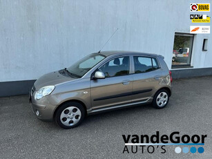 Kia Picanto 1.0 Seven, '10, 5-drs, airco, trekhaak, 135000 km, nwe. apk en distributie !