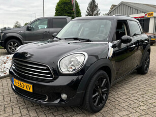 Mini Mini Countryman 1.6 One 2011 Zwart Sportvelgen Navi