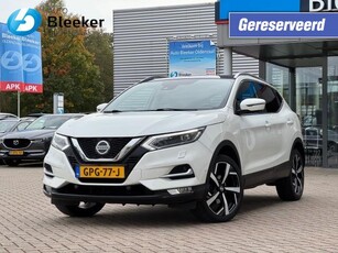 Nissan Qashqai 1.3 DIG-T 159Pk Tekna 1500kg trekken Leer Airco 360 Camera Trekh