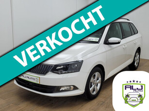 Skoda Fabia Combi Occasion met cruisecontrol en panoramadak | Tweedehands Skoda Fabia stationwagen in wit bij ALJauto| Weinig km