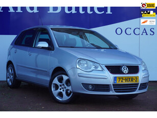 Volkswagen Polo 1.2-12V Silver Edition = VoL-Leder+App's+ GTI-LOOK = UNIEK !!