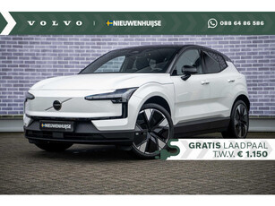 Volvo EX30 Single Motor Extended Range Plus 69 kWh | UIT VOORRAAD LEVERBAAR | SNEL RIJDEN | Stuur & Stoelverwarming | Adaptive Cruise | 20” | BLIS | Getint Glas | Harman/Kardon | Elektrische achterklep |