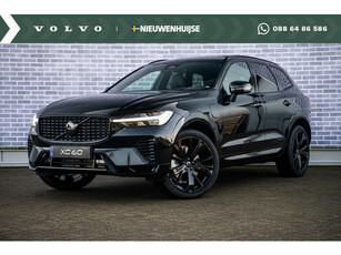 Volvo XC60 2.0 Recharge T6 AWD Plus Black Edition | Uit Voorraad Leverbaar l Harman Kardon l Power Seats l Driver Assist l Donker Glas l