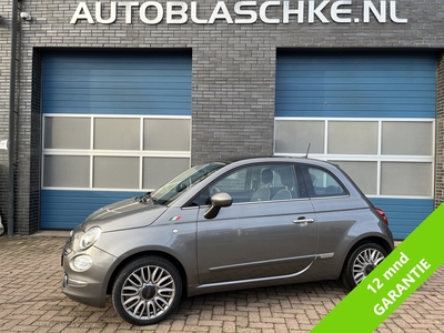 FIAT 500 0.9 TwinAir Turbo Lounge, navi, panodak, climate control, licht metalen velgen