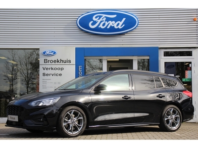 FORD FOCUS Wagon 1.0EB 125PK ST-LINE | NAVI | CRUISE | PARK SENS V+A | 17' LM. VELGEN | LIJN DETECTIE