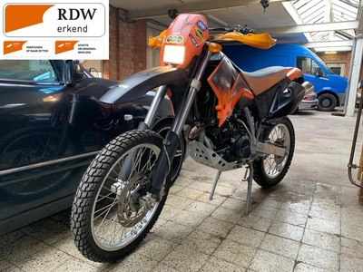 KTM GS 640 LC 4 enduro lc4 motor kenteken (bj 1988)