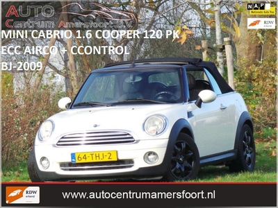 Mini Mini Cabrio 1.6 Cooper ( INRUIL MOGELIJK )