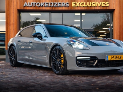 PORSCHE PANAMERA Sport Turismo 4.0 Turbo S E-Hybrid Panodak Carbon Keramisch Ambient Burmester Alcantara Leer Full Option!