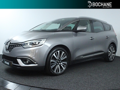 RENAULT SCÉNIC Grand 1.3 TCe 159 EDC Initiale Paris 7p. , FULL OPTION!, Trekhaak, Adaptieve cruise, Heads-up display, LEDER, Massage, Stoelverwarming, Elektr. verstelbare voorstoelen, LED, Camera, Clima, LMV 20''