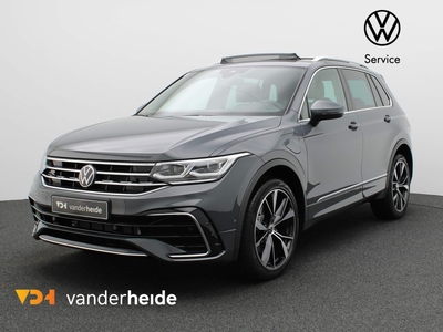 VOLKSWAGEN TIGUAN 1.4 TSI eHybrid R-Line Business 245PK DSG leder, keyless, dodehoekassistent, panoramadak, trekhaak, achteruitrijcamera, side assist, winterpakket, 20'' lichtmetaal