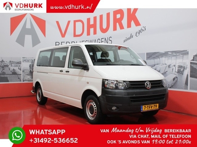 Volkswagen Transporter Kombi 2.0 TDI 140 pk DSG Aut. L2 €