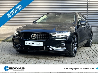 VOLVO V60 B4 PLUS DARK | PARKEERVERWARMING | ACC | MEMORY |GETINT GLAS | 18'' | EL.BED.ACHTERKLEP