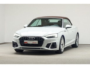 Audi A5 Cabriolet 40 Tfsi S-Tronic S-LINE ** LED, VIRTUAL, BRUIN LEDER, HuD, CLIMA, KEYLESS, 18-inch LMV ** 12 mnd AUDI - GARANTIE ** ** INFORMEER OOK NAAR ONZE AANTREKKELIJKE FINANCIAL-LEASE TARIEVEN **