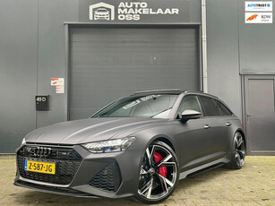 Audi RS6 Avant TFSI quattro PANO SOFTCLOSE 360° CARPLAY SFEER B&O STANDKACHEL HEADUP ACC 3D CAMERA LANEASSIST DEALERONDERHOUDEN