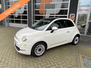 Fiat 500 0.9 TwinAir Turbo Lounge groot scherm panno nieuwe APK