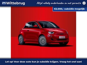 Fiat 500 RED 24 kWh MEGA AANBIEDING !!! (bj 2023)