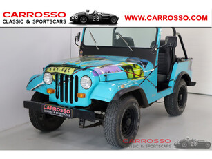 Jeep 4x4 DJ5 Canvas Cabriolet - Painted by Herman Brood