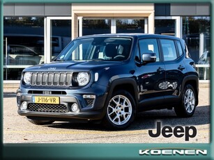 Jeep Renegade 1.3T 150 pk DDCT LONGITUDE CLIMA / PDC TREKHAAK AUTOMAAT