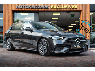 Mercedes-Benz C-klasse 220 d AMG Line Trekhaak Ambient Camera Leer Alcantara