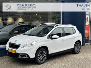 Peugeot 2008 1.2 Active Automaat | Panoramadak | Trekhaak | Airconditioning | Cruise Control | 4-seizoens- banden | Zeer zuinig | voordelige wegenbelasting | Hoge instap | Led Dagrijverlichting|