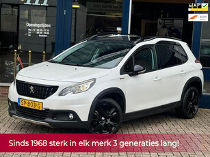 Peugeot 2008 1.2 PureTech GT-line AUTOMAAT! Navi l Camera l Pano l Leder l Cruise! TOPSTAAT l Dealer OH!