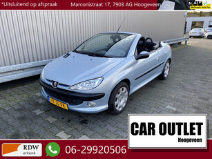 Peugeot 206 CC 1.6-16V INRUILcabrioKOOPJE met zo goed als Nieuwe APK! – Inruil Mogelijk –