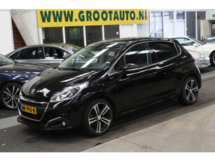 Peugeot 208 1.2 PureTech GT-line 110pk NAP, Navi, Volledig onderhouden, Half lederen sportstoelen