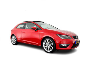 SEAT Leon SC 2.0 TDI FR-Sportpack Dynamic *PANO | FULL-LED | ALCANTARA-LEATHER | SPORT-SEATS | SEAT-SOUND | NAVI-FULLMAP | ECC | PARKPILOT | HEATED-SEATS | CRUISE | 18''ALU *