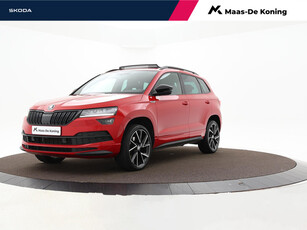 Skoda Karoq 1.5 Tsi 150pk DSG ACT Sportline Business · Panoramadak · ACC · Keyless · Camera · P-Sensoren · Smart-Link · Navi · 19'' Inch ·