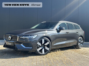 Volvo V60 T6 350PK Recharge AWD Core Bright / Long Range / Adaptive Cruise / BLIS / Verwarmbare Voorstoelen + Stuurwiel / 19