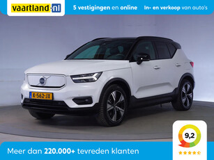 Volvo XC40 Recharge P8 AWD R-Design [ Full led Camera Half leder ]