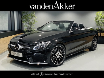 MERCEDES C-KLASSE Cabrio 250 AMG 211PK // Distronic // Burmester // Head-up display // Rij Assistentie pakket // Comand Navi // Actieve dodehoek assistent