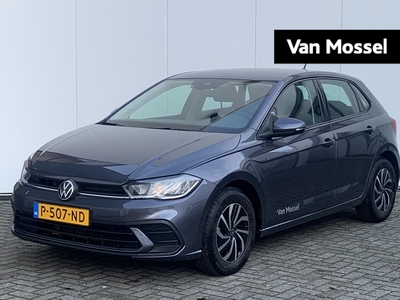 VOLKSWAGEN POLO 1.0 TSI Life 95 PK | Navigatie | Digital cockpit | LED | Parkeersensoren | Lichtmetalen velgen | Airco | DAB | Apple Carplay | Android Auto | Draadloos laden | Adaptive cruise control |