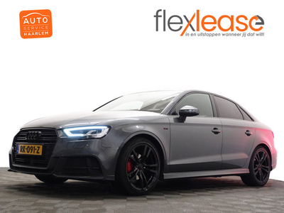 Audi A3 Limousine 1.5 TFSI S line Black Optic Aut- Stoelmassage, Sport Leder, Park assist, Navi, Sfeerverlichting