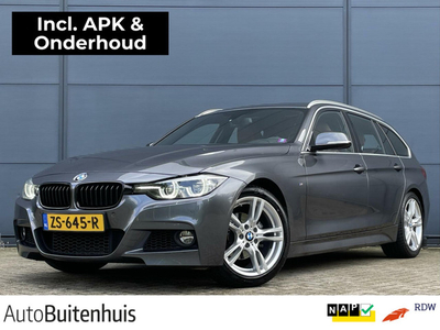 BMW 318i M-Sport|LEER|NAVI PRO|STOELVERW.|AFN. TREKHAAK