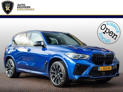 BMW X5 M Competition Panodak B&O ACC Entertain. TV 360 Cam Memory Stoelvent. FULL OPTION!